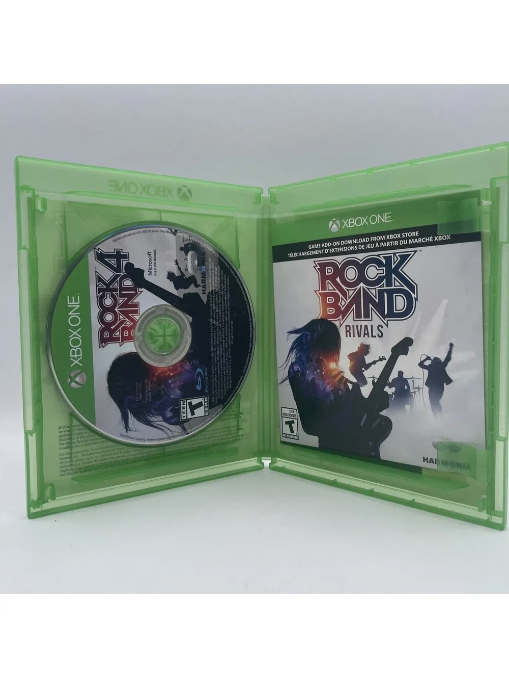 Rock Band 4 Plus Rivals Expansion Xbox One (No Code) with insert XBOX